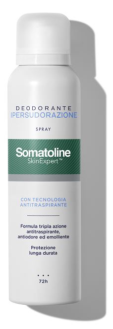 Olyos Italia Srl Somatoline Deodorante Spray Ipersudorazione - Protegge Dalla Sudorazione Intensa - 150 Ml