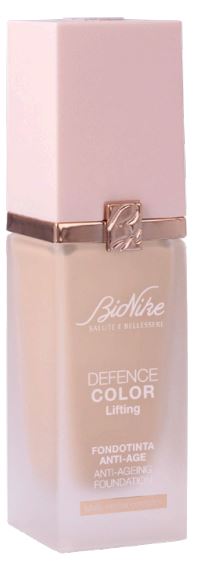 Bionike Defence Color Fondotinta Lifting SPF15 01 - Fondotinta fluido anti age a lunga tenuta - Colore Ivory - 30 ml