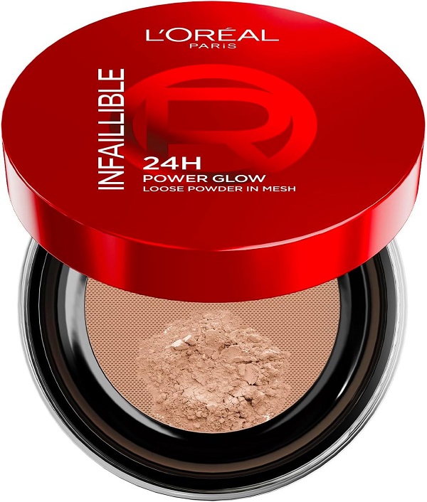 L'OREAL PARIS Infaillible 24H Power Glow - Loose Powder In Mesh - Medium - Immagine 2