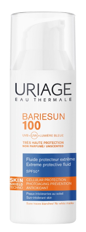 Uriage Bariésun 100 Fluido Spf50+ Protezione Solare Estrema, Pelle Intollerante, Viso 50 Ml Bambino - Immagine 5