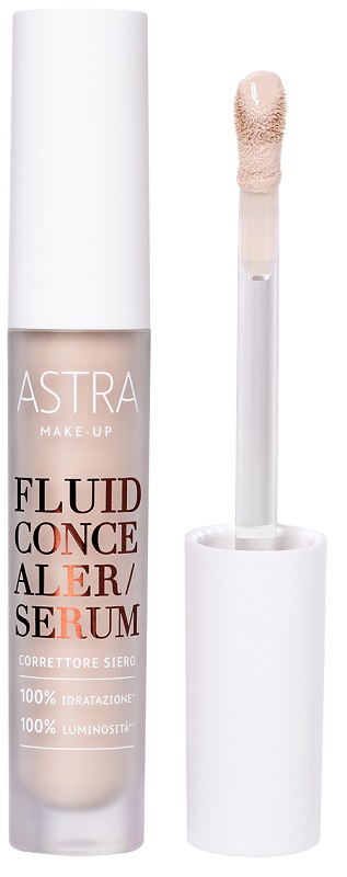 Pdmtobemaintained Astra Make-Up Fluid Concealer Serum Correttore Tonalita' 01 Light 4,5 Ml Make Up - Immagine 5