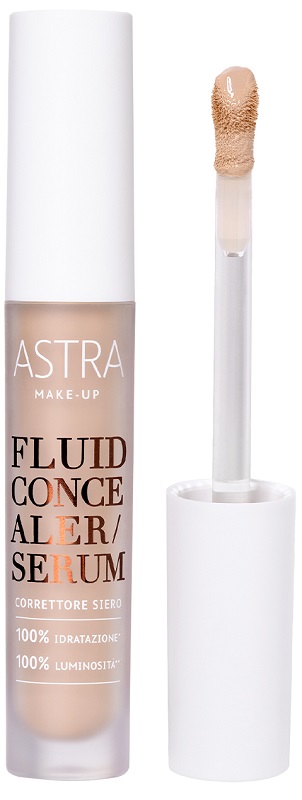 Pdmtobemaintained Astra Make-Up Fluid Concealer Serum Correttore Tonalita' 04 Mid Dark 4,5 Ml Make Up - Immagine 4