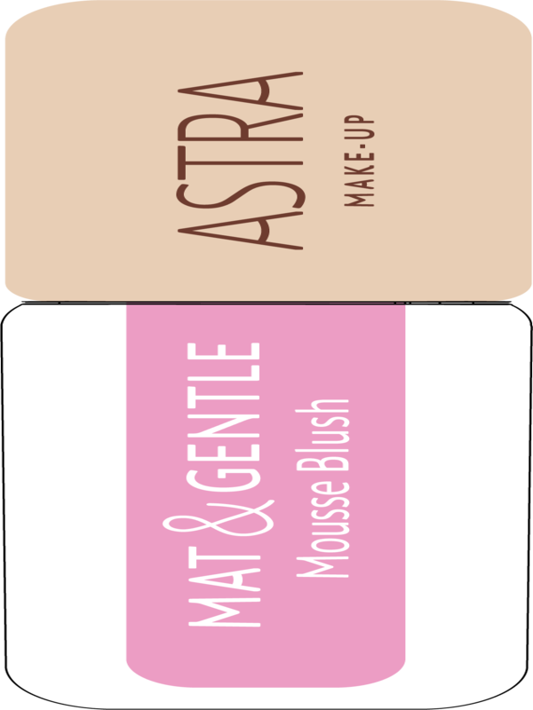 Giufra Srl Astra Mat & Gentle Mousse Blush 01 1 Pz Make Up - Immagine 3
