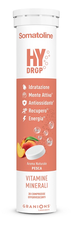 Somatoline Pesca Hydrops Integratore Vitamine E Minerali 20 Compresse Effervescenti - Immagine 3