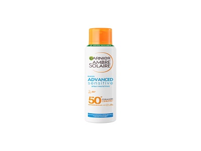 Garnier Ambre Solaire Advanced Sensitive Adulti Ceramide Protect Mist 150 Ml Spray - Immagine 3