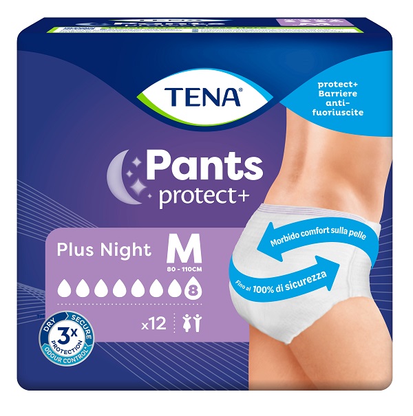 Tena Pants Culottes Plus Night 12 Pezzi - Immagine 5