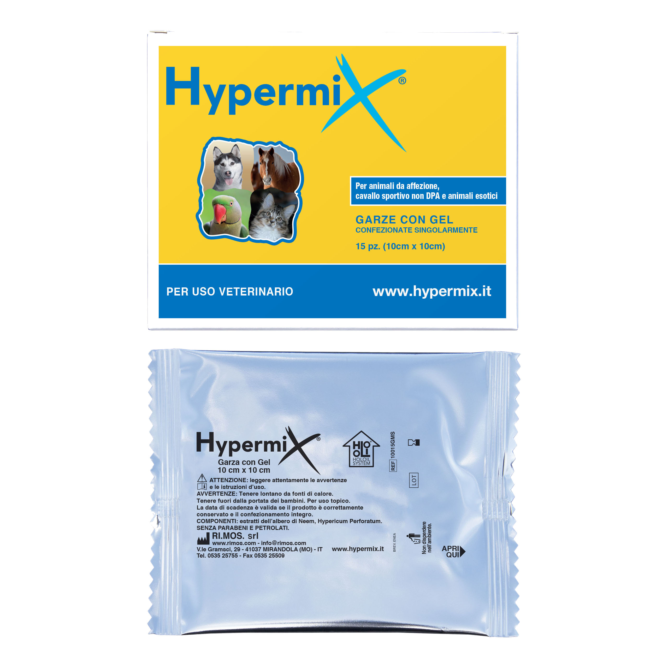 HYPERMIX Garze 10x10CM 15pz img