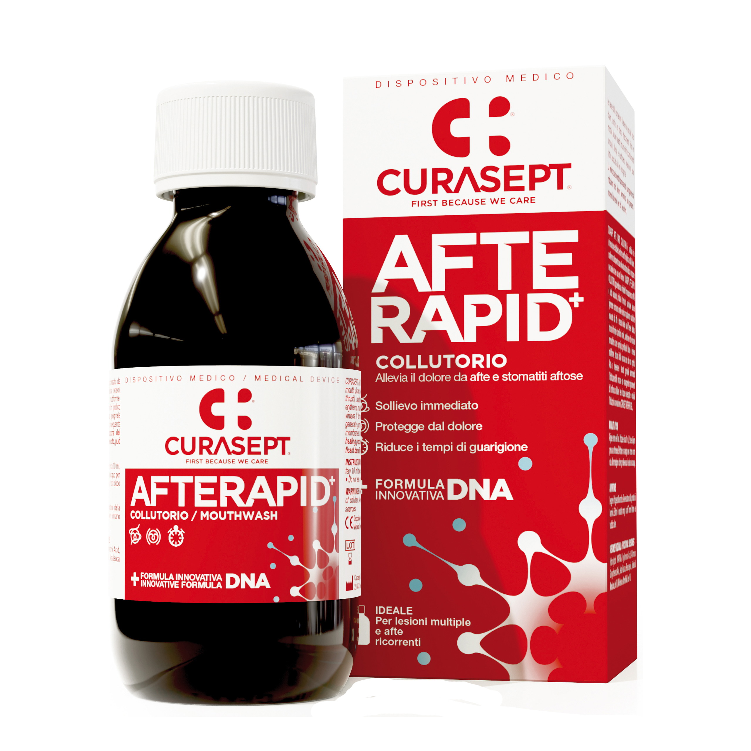Curasept Collutorio Afte Rapid+ Dna 125 Ml - Immagine 10